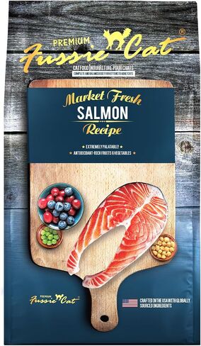 Fussie Cat Market Fresh Turkey Recipe Dry Cat Food, 3.5lb Bag in Saudi Arabia