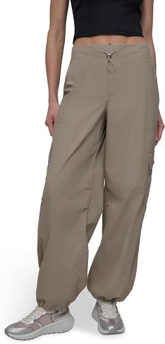 DKNY womens Wide Leg Adjustable Waistcord Cargo Pant in Saudi Arabia