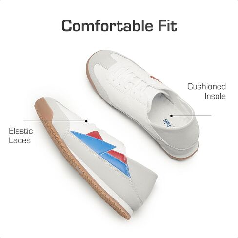 DREAM PAIRS Boys Girls Sneakers Foldable Back Retro Classic Casual Tennis Lightweight Breathable Walking Shoes for Little/Big Kid in Saudi Arabia