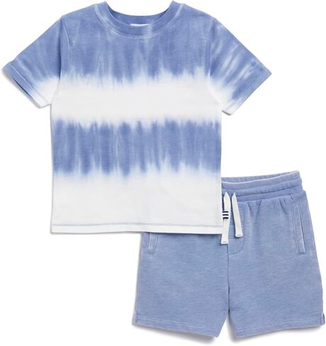 الأولاد الرائعين Sunburst Stripe Shirt-Sleevet-Shirt و Serkrester Short in Saudi Arabia