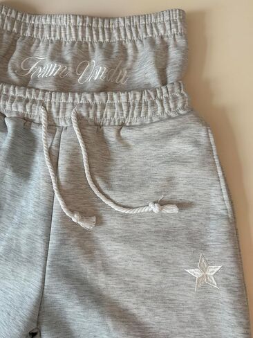 Mens Y2K Hip-Hop Sweatpants Drawstring Embroidery Double Waisted Baggy Wide Leg Vintage Workout Pants in Saudi Arabia