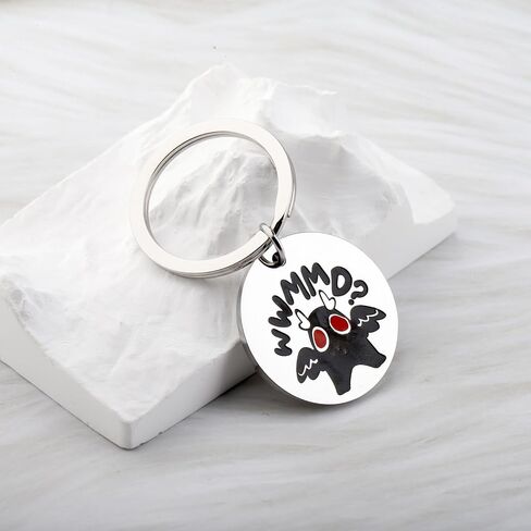 فادبوك موثمان ألهمت سلسلة المفاتيح العشاق عاشق هدية هدية Mothman Motchandise in Saudi Arabia
