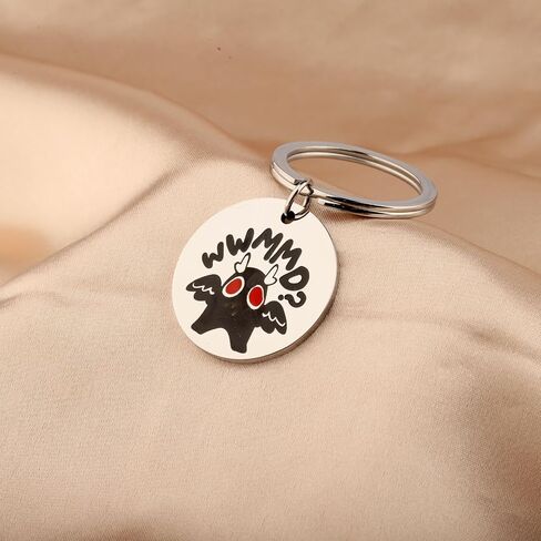 فادبوك موثمان ألهمت سلسلة المفاتيح العشاق عاشق هدية هدية Mothman Motchandise in Saudi Arabia