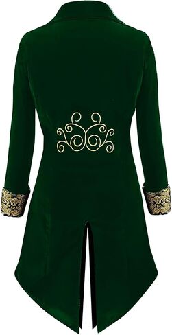Men‘s Medieval Victorian Jacket Steampunk Tailcoat Masquerade Costumes in Saudi Arabia