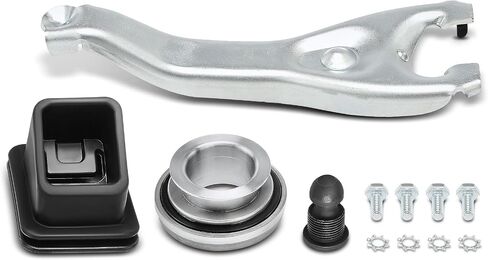 A-Premium Clutch Fork Boot Boot Kit Pivot Ball Kit متوافق مع شيفروليه ماليبو ، إمبالا ، كامارو ، كورفيت ، كابريس ، بيل إير ، بسكاين ، بروكوود ، تشيفيل ، نوفا ، إل كامينو ، يدوي. in Saudi Arabia