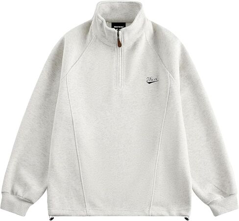 الرجال y2k Quarter Quarter Zip Pullover Dock Deck Sweatshirts Usisex Fashion Hoodies Sweatshirts in Kuwait