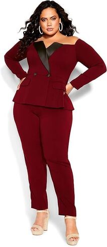 City Chic womens Plus Size Jumpsuit Alice in Saudi Arabia