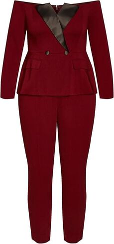 City Chic womens Plus Size Jumpsuit Alice in Saudi Arabia