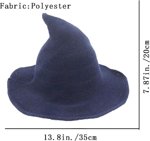 Halloween Wizard Hat Cap Costume Outdoor Hat Masquerade Carnival Cosplay in Kuwait