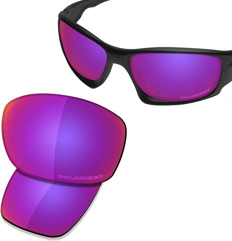 SAUCER Premium Replacement Lenses for Oakley Ten X OO9128 Sunglasses in Kuwait