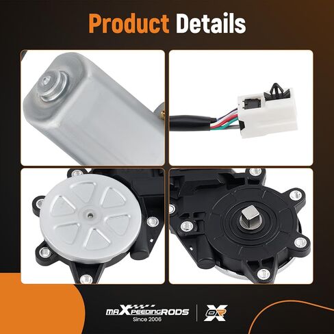 maXpeedingrods Power Window Lift Motor Front Left for Nissan 350Z 2003-2009, Infiniti G35 2003-2007 2 Door Coupe Driver Side, Replace 80731-CD00A, 742-511 in Saudi Arabia