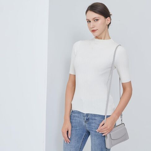 Women Small Shoulder Crossbody Bag Kiss Lock Fashion Designer Phone Purse in Saudi Arabia