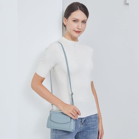 Women Small Shoulder Crossbody Bag Kiss Lock Fashion Designer Phone Purse in Kuwait