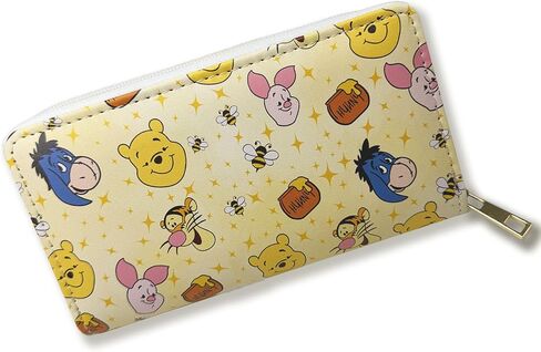 Winnie Wallet for Women, Winnie Birthday Decorations, Cute Cash Clutch Long Billfold with Zipper Coin Pocket Ladies Girls, Modern Design in Kuwait
