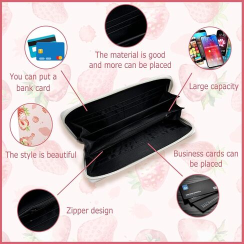 Winnie Wallet for Women, Winnie Birthday Decorations, Cute Cash Clutch Long Billfold with Zipper Coin Pocket Ladies Girls, Modern Design in Kuwait