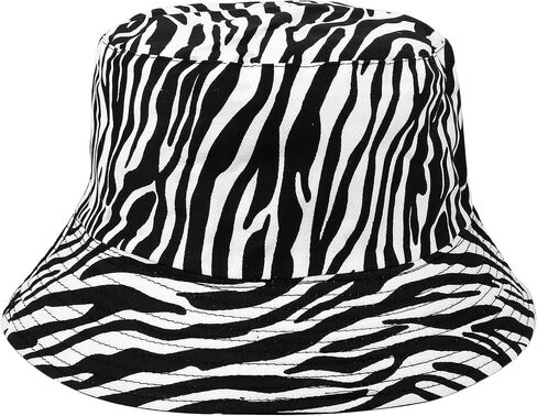 Reversible Bucket Hat for Men Women Summer Travel Beach Outdoor Fishing Hat 100% Cotton in Saudi Arabia