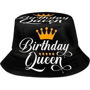Happy Birthday Bucket Hat for Women Men It's My Birthday Fisherman Hat Fashion Summer Travel Beach Sun Caps