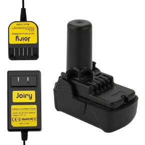 Joiry Replacement Battery for Hitachi 10.8V 12V 3Ah Li-ion BCL1015 BCL1015S 331065 329369 329370 329371 329389 (2 Pack)