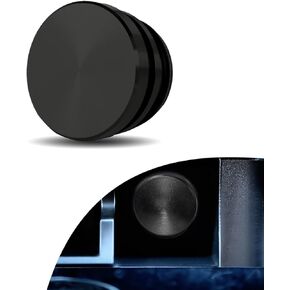 Pack-1 Car Cigarette Lighter Cover, Dustproof Cigarette Lighter Socket Cover Cap, Universal Cigarette Lighter Plug Cover, for Cars, SUVs, Trucks (Black)