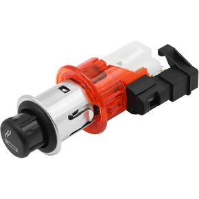 Car Cigarette Lighter Socket 1J0919341A 1J0919307 Replacement for VW Beetle 1999-2010 VW Golf/Jetta 1987-2013 VW GTI 2006-2013