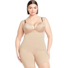 City Chic Women’s Plus Power Mid Bodysuit