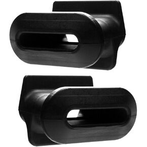 يناسب Grommet المفسد العلوي من الذقن 2017-2024 Harley/Road King/Street Glide/Road Glide ، و Electra Glide Standard (2 pcs)