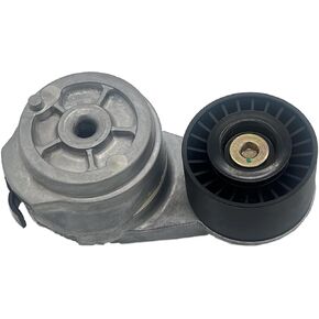 38285 AC Drive Belt Tensioner Assembly with Pulley L6 5.9L 6.7L Compatible with Dodge 03-10 Ram 2500/03-10 Ram 3500 - for Ram 10-18 2500/11-18 3500 Replaces# 19114239