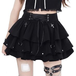 y2k punk kawaii القوطية ملابس غير رسمية بارش