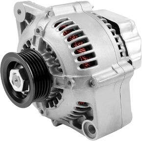 SCITOO Alternator Compatible with 2.0L 2.3L for Suzuki Aerio 2002 2003 2004 2005 2006 2007-12V 80 Amp CW 5-Groove Pulley, Replace OE# 11086