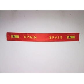 Spain FAN SCarF - Spanish FOOTBALL SCarFS - AZ FLAG