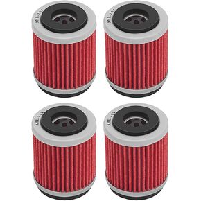 AHL 1 pack 143 Oil Filter Compatible with Yamaha XT250T 250 48Y XT350 350 1985-2001 YFB250 Timberwolf 230 1992-1998 YFB250FW Timberwolf 4x4 230 1994-2000 YFM200 Moto-4 200 1985-1989