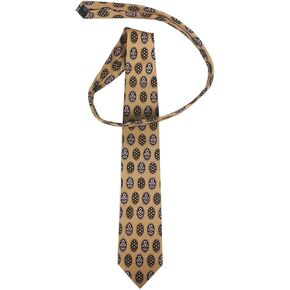 Bill Lumbergh Patterned Tan Necktie