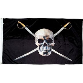 Flagsource Red Peace Sign Nylon Decorative Flag ، مصنوع في الولايات المتحدة الأمريكية ، 3x5 '