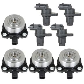 4 Pcs Camshaft Position Sensors and Magnets 2720510177 2729050043 A2720510177 A2729050043 Replacement for C230 C280 C300 C350 E350 E550 R350 S400