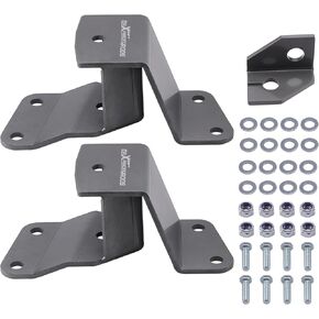 maXpeedingrods 2" Rear Drop Hanger for Chevy Silverado/GMC Sierra 1500 1988-1998, C1500 Lowering Kit 2WD