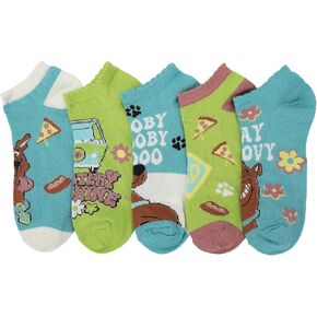 BioWorld Scooby doo stay stay Groovy Women's 5-pair Coleds Socks