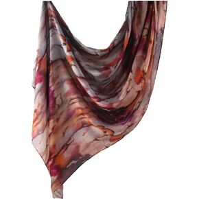 Women Hijab Watercolour Floral Printed Breathable Light Weight Soft Rayon Viscose Woven Muslim Women Shawl Hijab Scarf