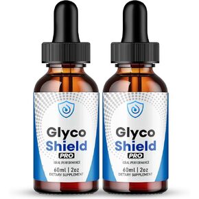 قطرات Glyco Shield ، ملحق دعم صيغة الدم Glycoshield الرسمية - أقصى قوة ، كل الصيغة الطبيعية للحفاظ على الرفاهية الإجمالية والطاقة الصحية ، مراجعات Glycoshield المتميزة (2 حزمة)