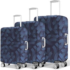 Luggage Covers for Suitcase Protector Tsa Approved Fits 18-32 Inch Luggage, Custom Baggage Cover for Travel Anti Scratch Dirt Washable.