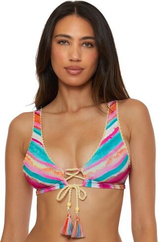 Lucky Brand Women's Porto Covo Halter Bikini Top ، Swimwear تفصل in Saudi Arabia