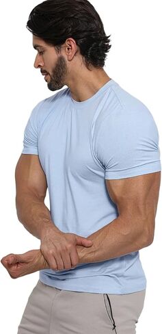 Selected Softest Sunday Performance™ Men's T-Shirt Utmost Softness Slim Round Neck T-Shirt in Saudi Arabia
