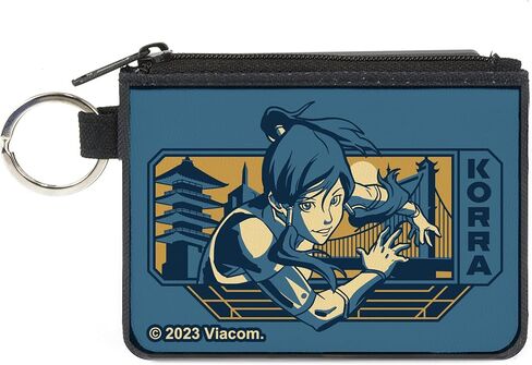 Nickelodeon Zipper Coin Purse Portable Mini Change Wallet, The Legend of Korra Avatar Korra Bridge Pose, Canvas in Saudi Arabia