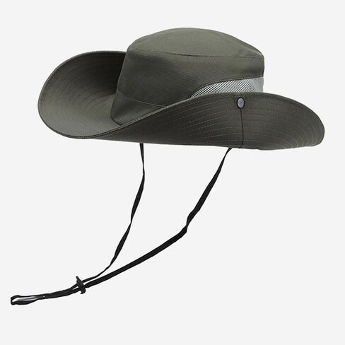 قبعات شمس للرجال نساء enfoldment حافة واسعة ، حماية الأشعة فوق البنفسجية قبعة دلو المشي لمسافات طويلة ، قبعة سفاري ، قبعة الصيد ، قبعة الشاطئ in Kuwait