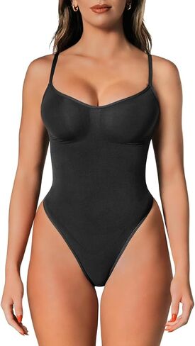 Shapewear Tummy Control Women Seamless Plus Size Body Suit Black Shaper Snatched Waist Tank Tops Snatched Bodysuit in Saudi Arabia