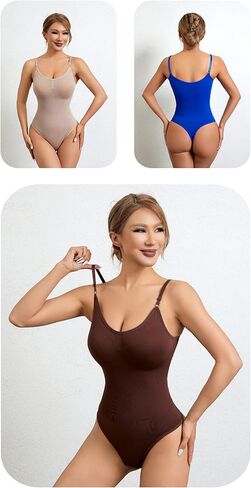 جسد الملابس الأصلية للسيدات البطن المشكل للجسم للنساء skims بسلاسة shapwear bodysuit s-xxl in Kuwait