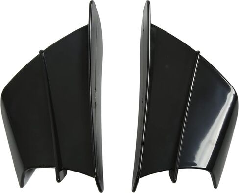 Winglet Side Side للدراجات النارية ، جناح الهوائيات الهوائية للدراجة النارية للدراجة النارية لـ Ninja400 250 Z900 Z1000 (أسود لامع) in Kuwait