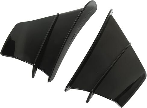 Winglet Side Side للدراجات النارية ، جناح الهوائيات الهوائية للدراجة النارية للدراجة النارية لـ Ninja400 250 Z900 Z1000 (أسود لامع) in Kuwait