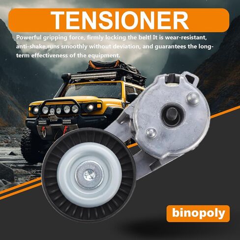 Binopoly 38163 Drive Belt Telectioner مع بكرة لجيب Grand Cherokee 99-04/Wrangler 00-06/TJ 00-06 OE# 419-016 4854089 4854089AC 4854089AB in Saudi Arabia