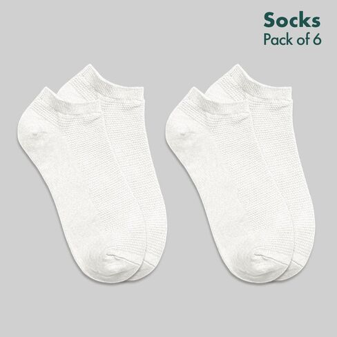 HexaFun Unisex Formal Socks - 100% Organic Pure Soft Cotton in Saudi Arabia
