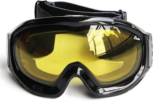 'Fit Over the Glasses' Double Lens Goggles Riding Skiing Multipurpose Protect Eyes Sponge Liner in Saudi Arabia